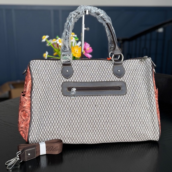 American Bling by Montana West Weekender Bag NWT - Picture 4 of 6
